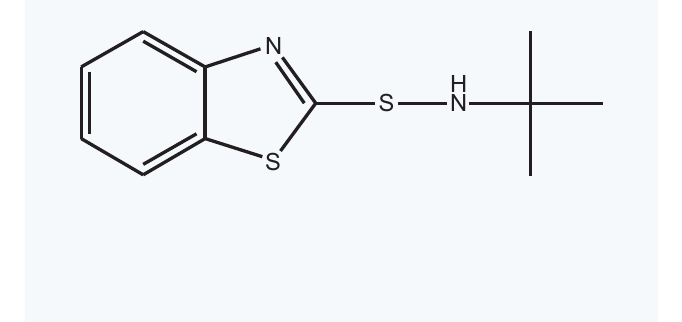 Finechem TBBS (NS/NZ) molecular structure